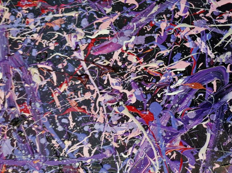 Original Abstract Expressionism Abstract Painting by Kook Abstract