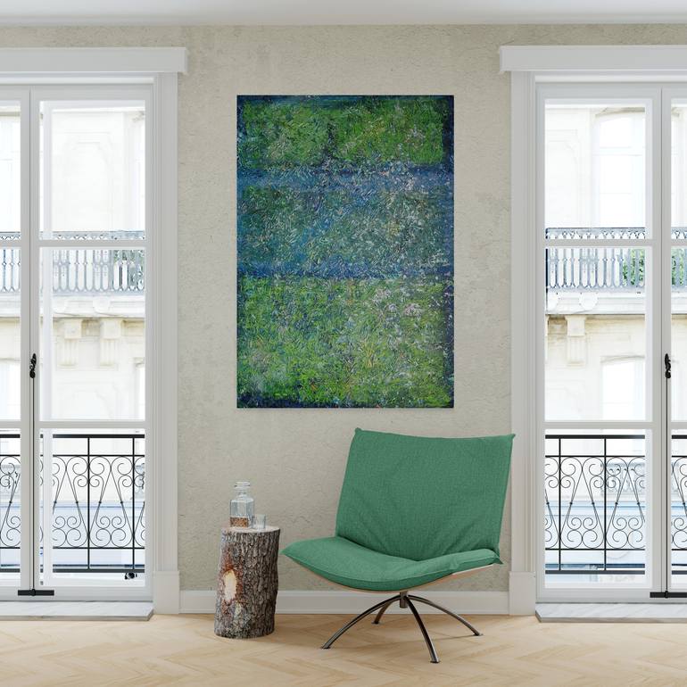 Original Abstract Expressionism Abstract Painting by Kook Abstract