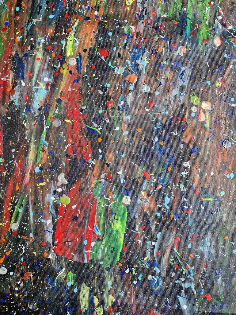 Original Abstract Expressionism Abstract Painting by Kook Abstract