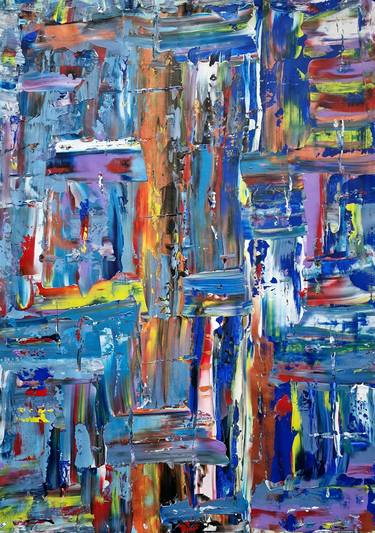 Original Abstract Expressionism Abstract Paintings by Kook Abstract