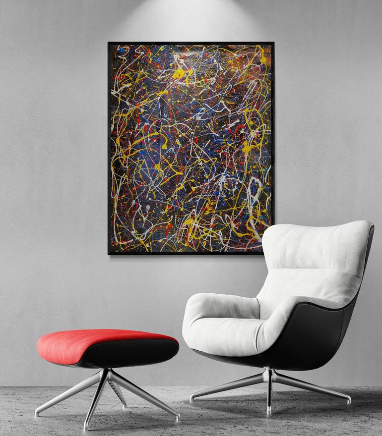 Original Abstract Painting by Kook Abstract