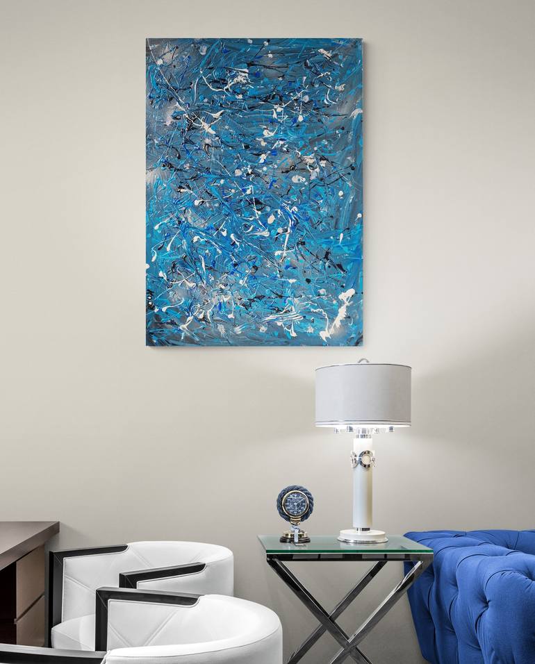 Original Modern Abstract Painting by Kook Abstract