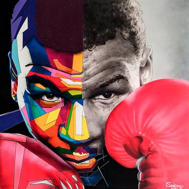 Original Pop Art Sports Paintings by Sandro Brasil