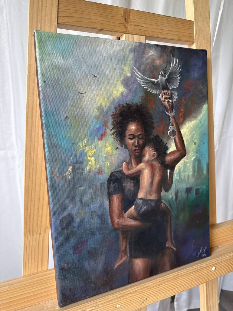 Original Figurative Women Painting by Stephanie Künzli Ycaza