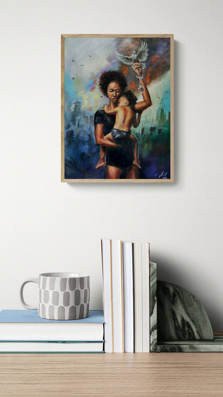 Original Figurative Women Painting by Stephanie Künzli Ycaza