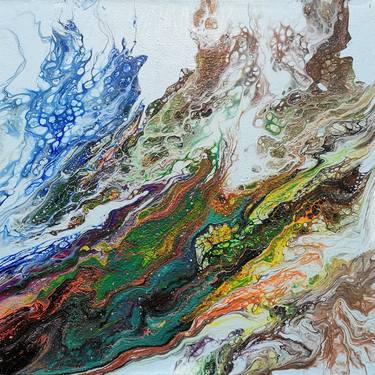 Print of Abstract Expressionism Abstract Paintings by The Katerina