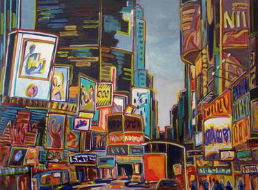 Original Cities Paintings by Marion Zimmermann