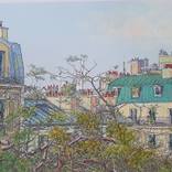 Rooftops Paris - Small Series by Marion Zimmermann