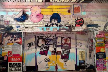 Original Street Art Cities Paintings by Marion Zimmermann