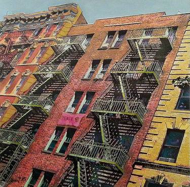 Original Fine Art Cities Paintings by Marion Zimmermann