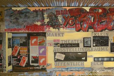 Original Documentary Graffiti Paintings by Marion Zimmermann
