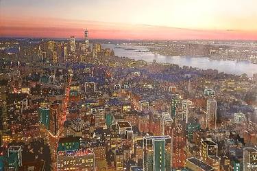 Manhattan View in Twilight thumb