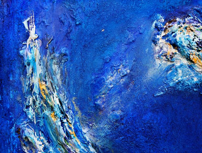 Original Conceptual Abstract Painting by Misako Oba