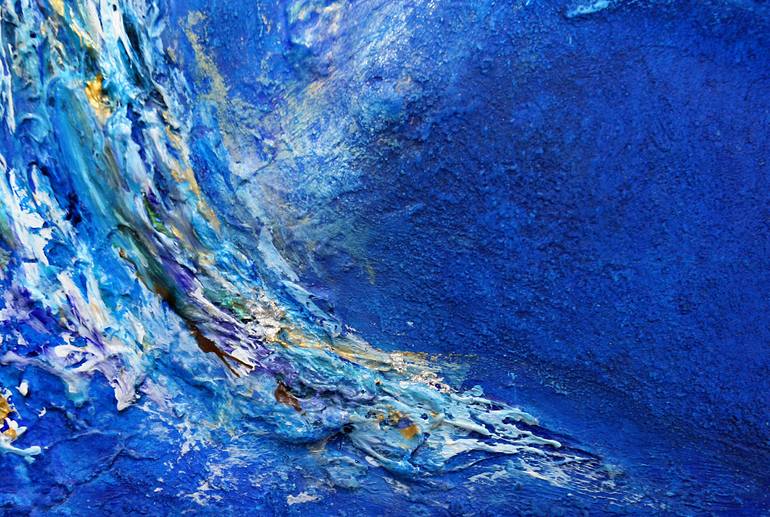 Original Conceptual Abstract Painting by Misako Oba