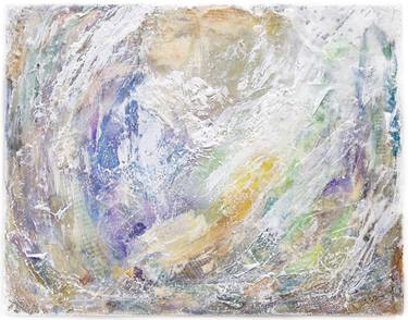 Original Abstract Expressionism Abstract Painting by Misako Oba