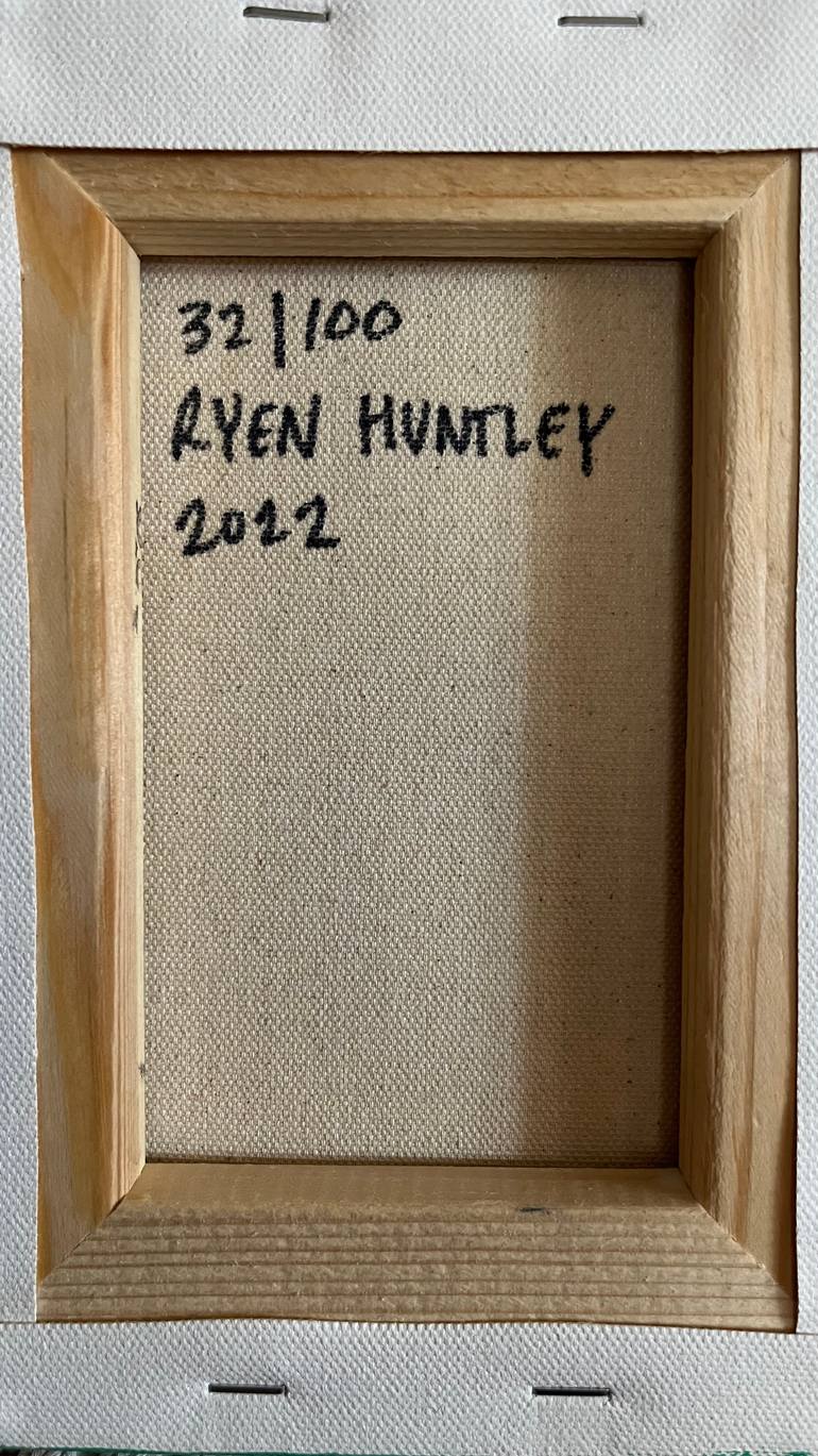 Original Abstract Expressionism Abstract Painting by Ryen Huntley