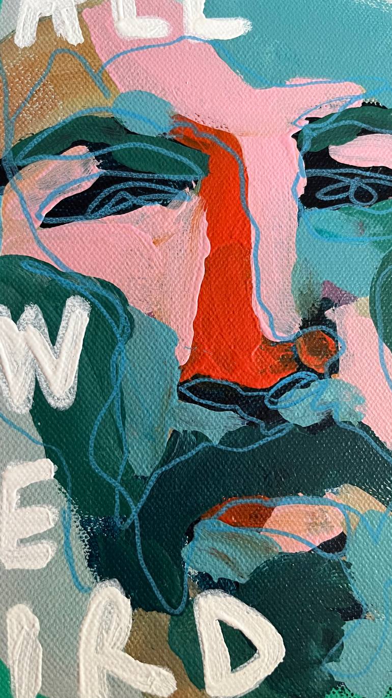 Original Abstract Expressionism Abstract Painting by Ryen Huntley
