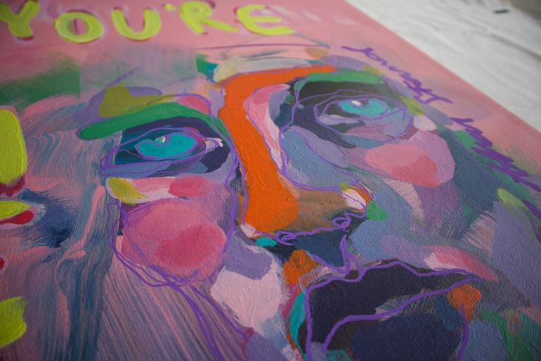 Original Abstract Expressionism Abstract Painting by Ryen Huntley