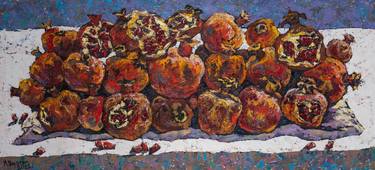 Print of Abstract Expressionism Food Paintings by Dilorom Mamedova