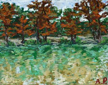 Original Impressionism Landscape Paintings by Anastasia Prymachenko