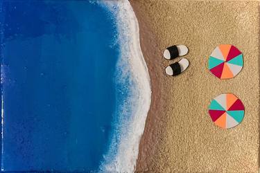 Original Contemporary Beach Painting by Anne Smurra