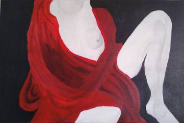 Print of Figurative Erotic Paintings by Clive Suffield-Thompson