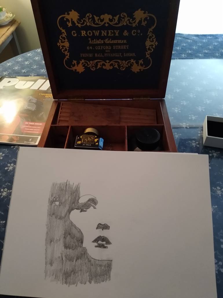 Original Figurative Performing Arts Painting by Clive Suffield-Thompson