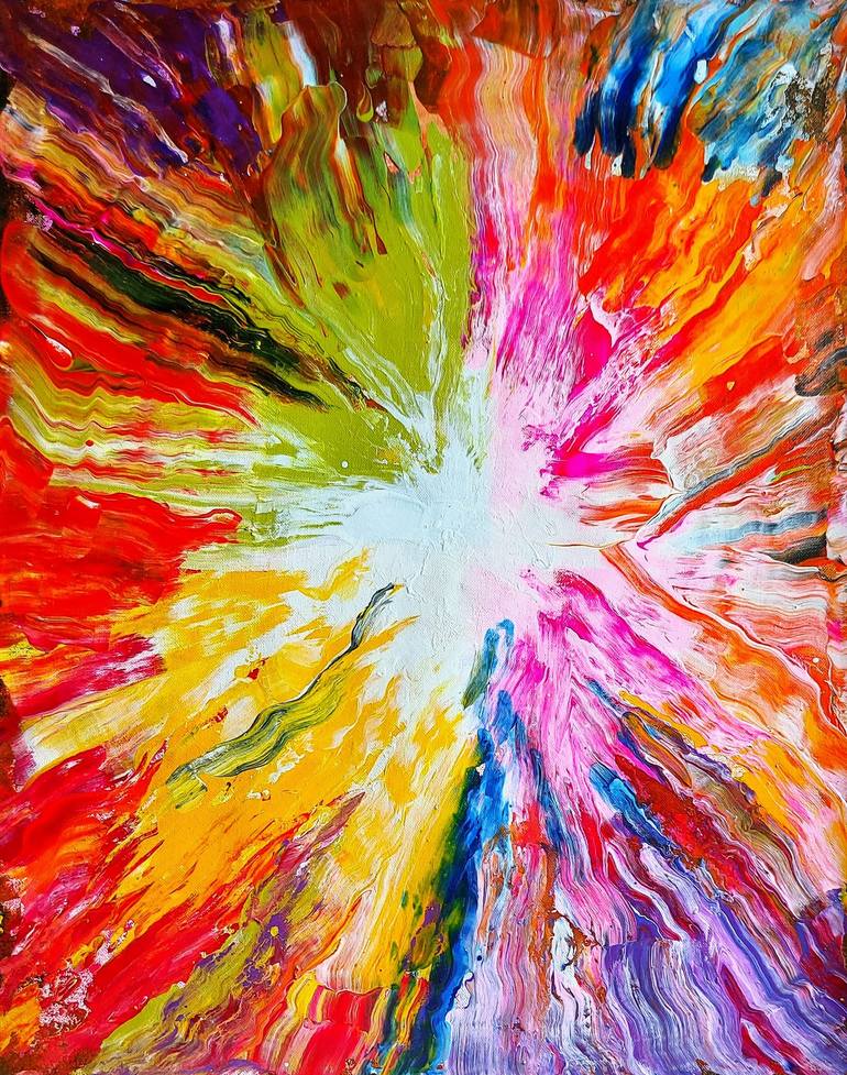 Big Bang Painting By Preeti Chandak 