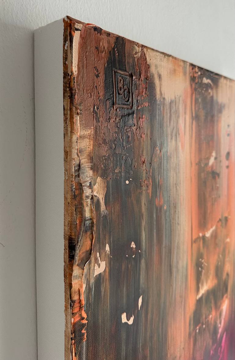 Original Art Deco Abstract Painting by Olia Blagov