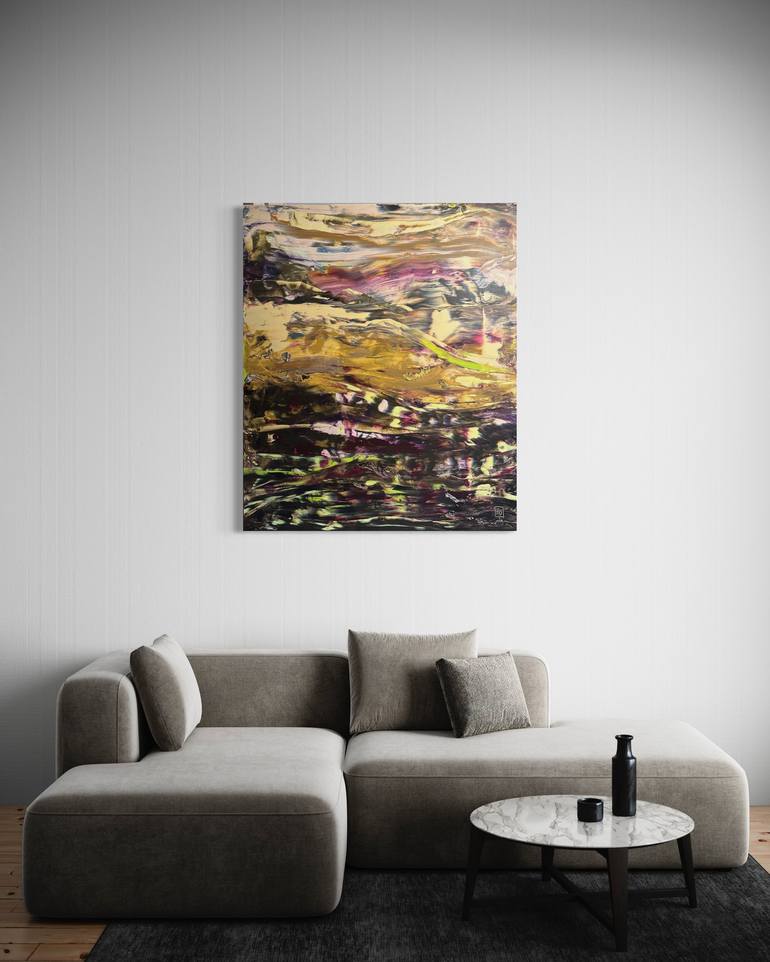 Original Abstract Painting by Olia Blagov