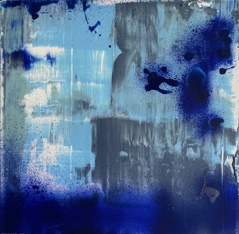 Original Art Deco Abstract Paintings by Olia Blagov