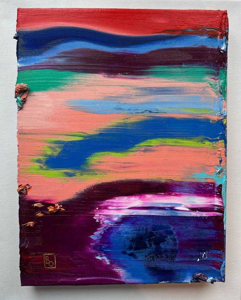 Original Contemporary Abstract Painting by Olia Blagov