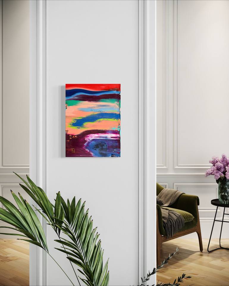 Original Contemporary Abstract Painting by Olia Blagov