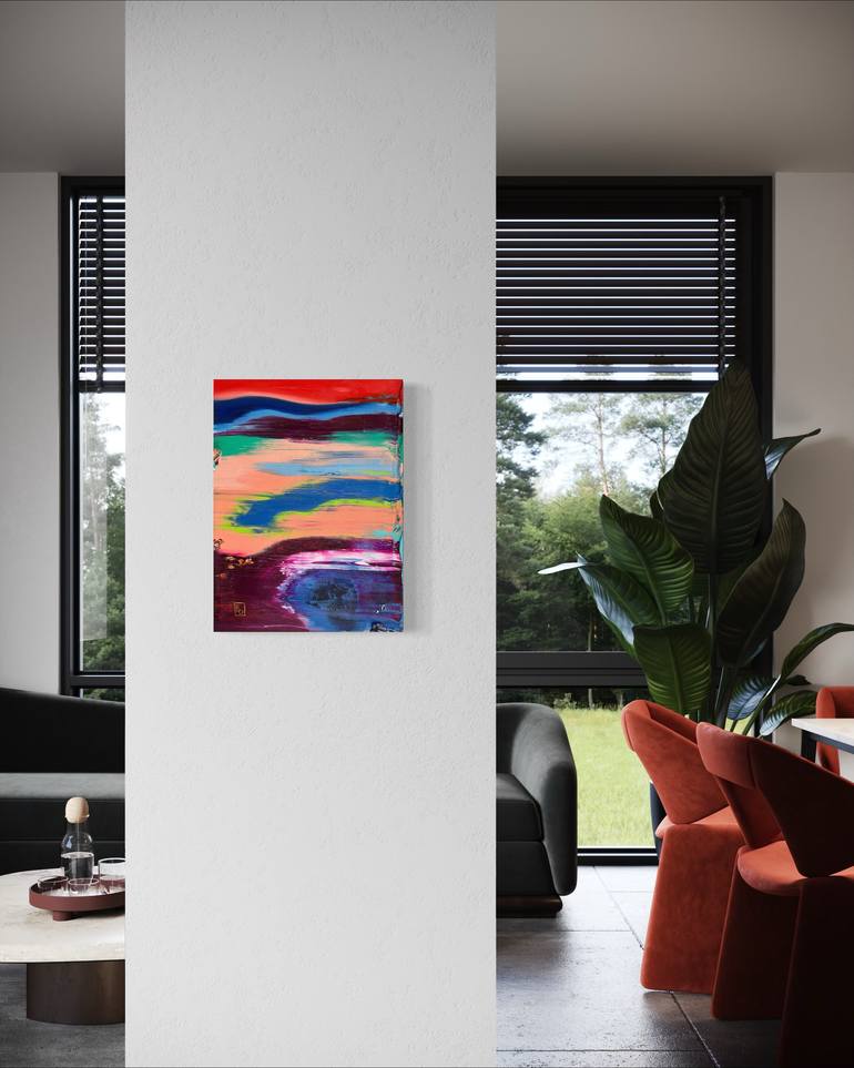 Original Contemporary Abstract Painting by Olia Blagov