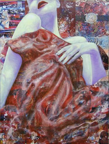 Original Realism Nude Paintings by Leonardo Vecchiarino