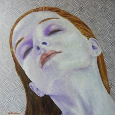 Original Figurative Women Paintings by Leonardo Vecchiarino