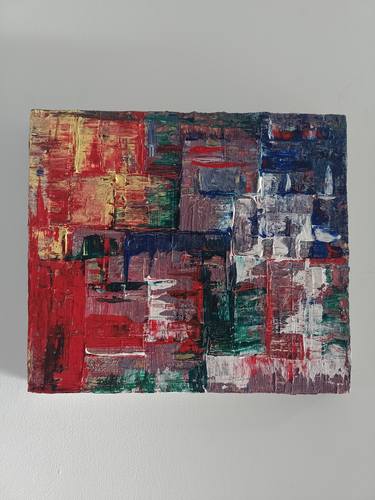 Copy of Cuadros Abstracto pintados a mano 41,5x36,5 thumb