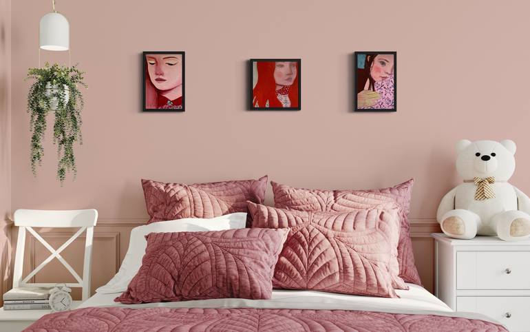 Original Contemporary People Painting by Zena Blackwell