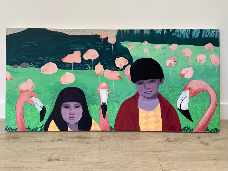 Original Documentary Landscape Painting by Zena Blackwell