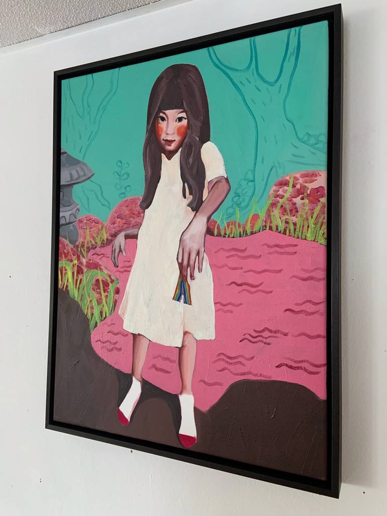 Original Figurative Children Painting by Zena Blackwell