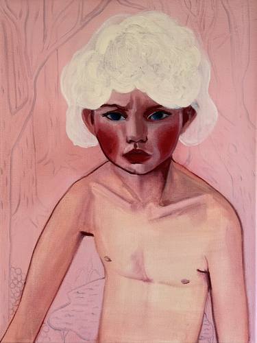 Original Figurative People Paintings by zena blackwell