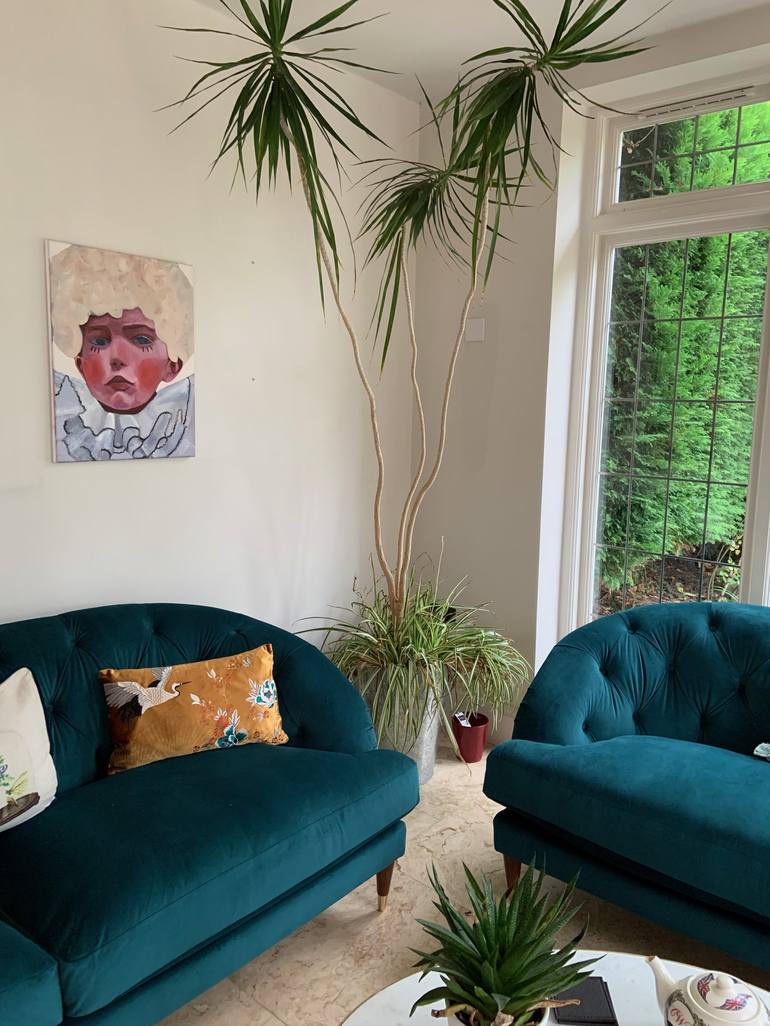 Original Contemporary People Painting by Zena Blackwell