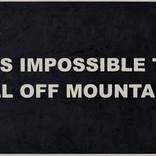 It's Impossible To Fall Off Mountains by Gareth Kemp