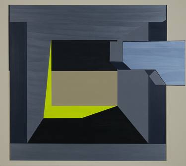 Original Cubism Abstract Paintings by Gareth Kemp