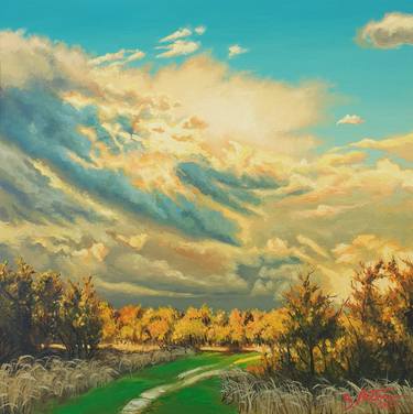 Original Landscape Paintings by Bogdan Nitescu
