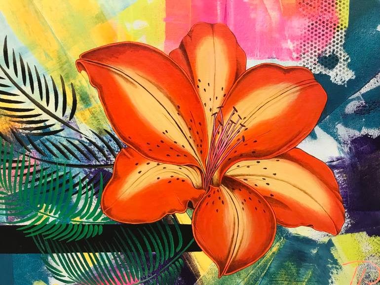 Original Contemporary Abstract Painting by Tanja Räisänen
