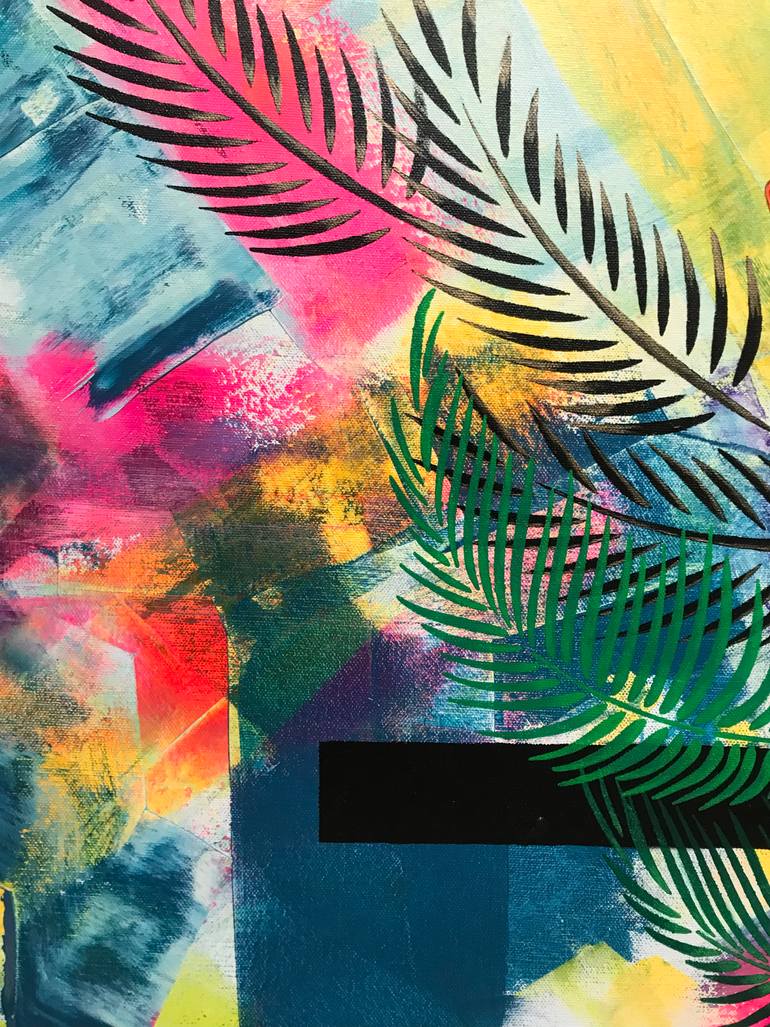 Original Contemporary Abstract Painting by Tanja Räisänen
