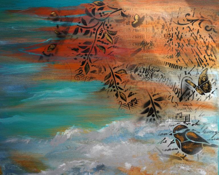 Original Figurative Animal Mixed Media by Liana Brennan