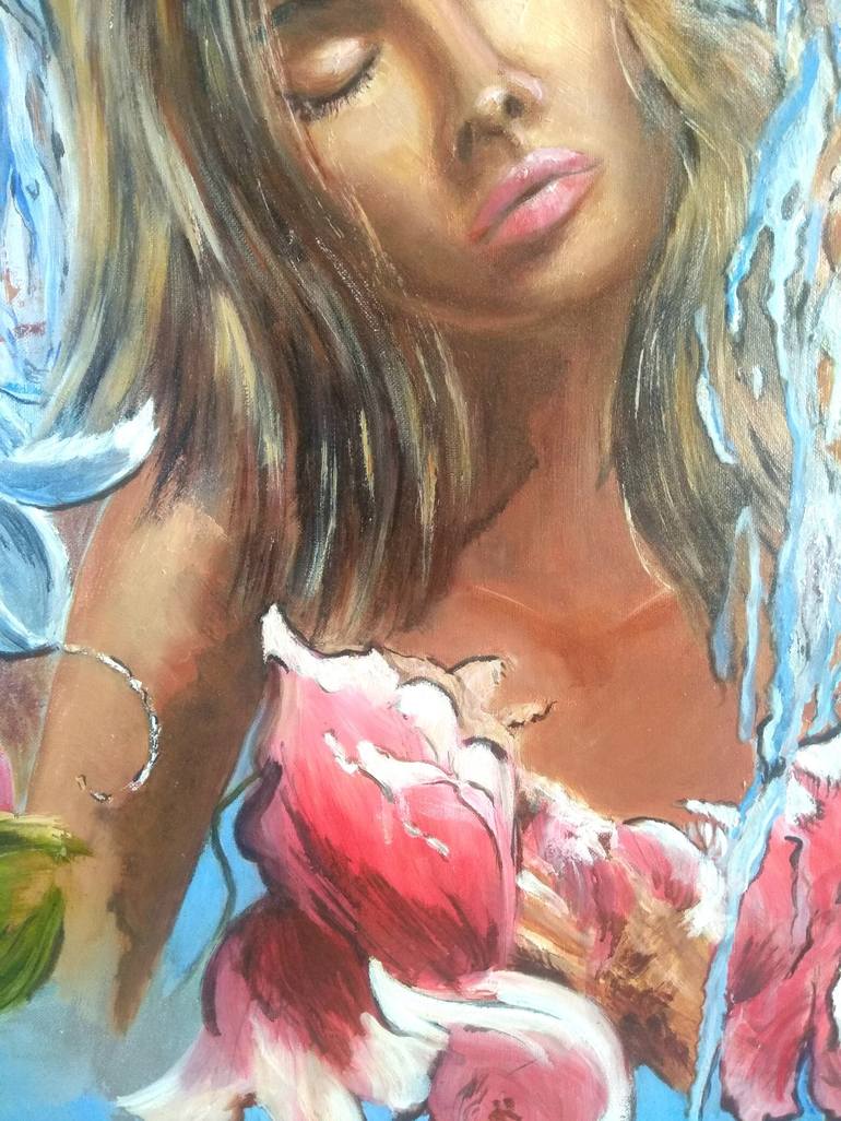 Original Figurative Portrait Painting by Liana Brennan