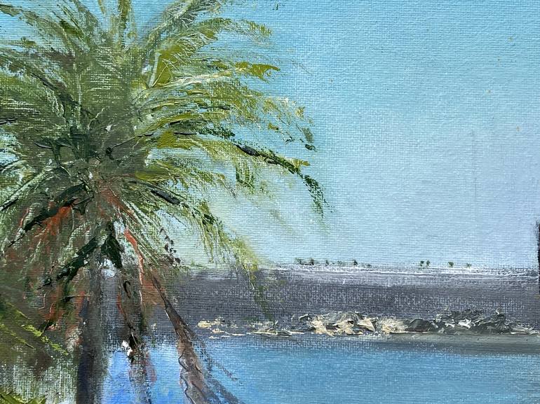 Original Photorealism Beach Painting by Marshall Probert